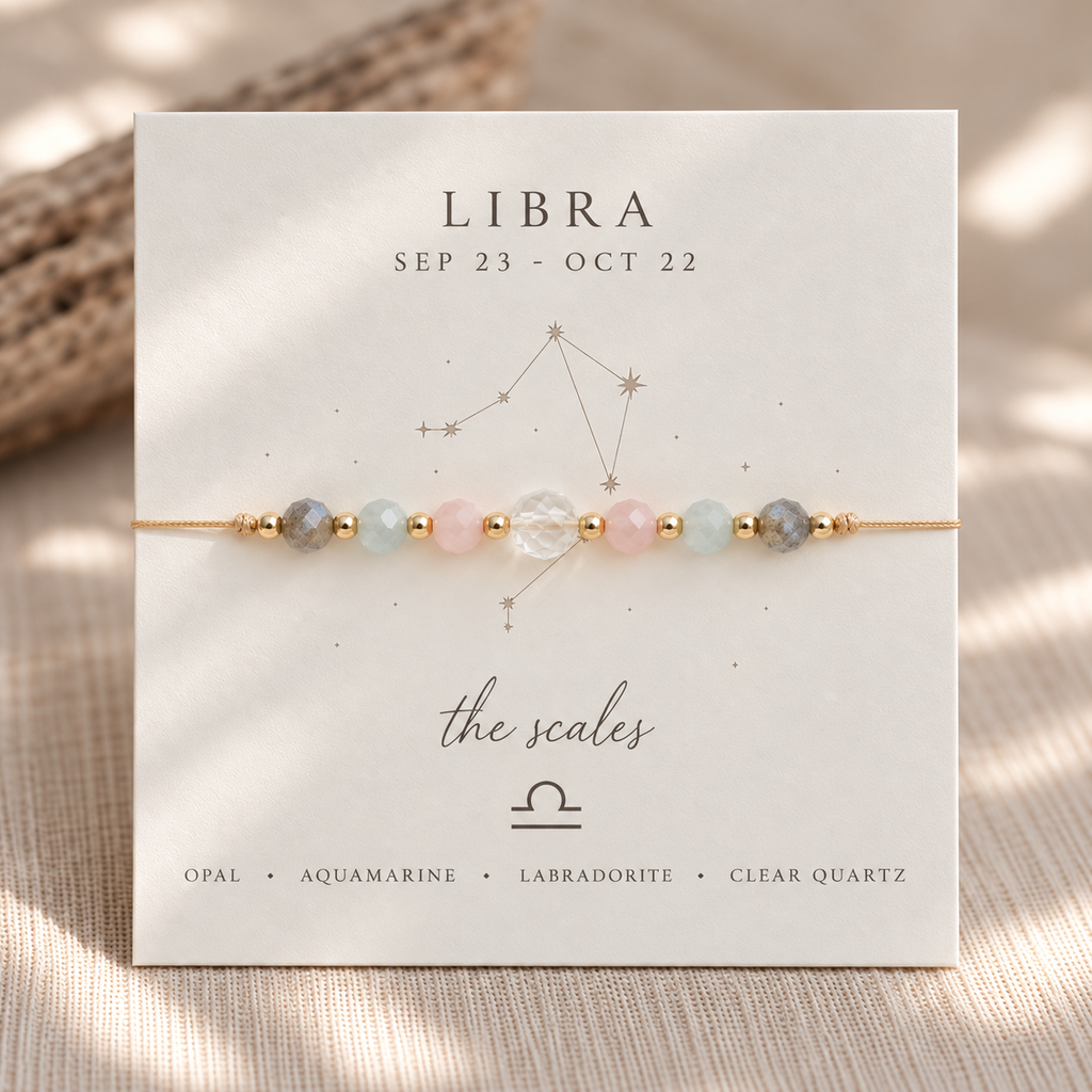 Libra Zodiac Bracelet