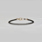 Dainty Obsidian Gemstone Bracelet • Genuine Crystal Jewelry • Dainty & Delicate