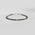 Dainty Smoky Quartz Gemstone Bracelet • Stability • Grounding • Personal Growth • Genuine Crystal Jewelry • Dainty & Delicate