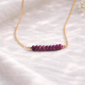 Lepidolite Necklace • Empath Protection Stones • Crystals for Stress and Transition • Alternative Libra Birthstone