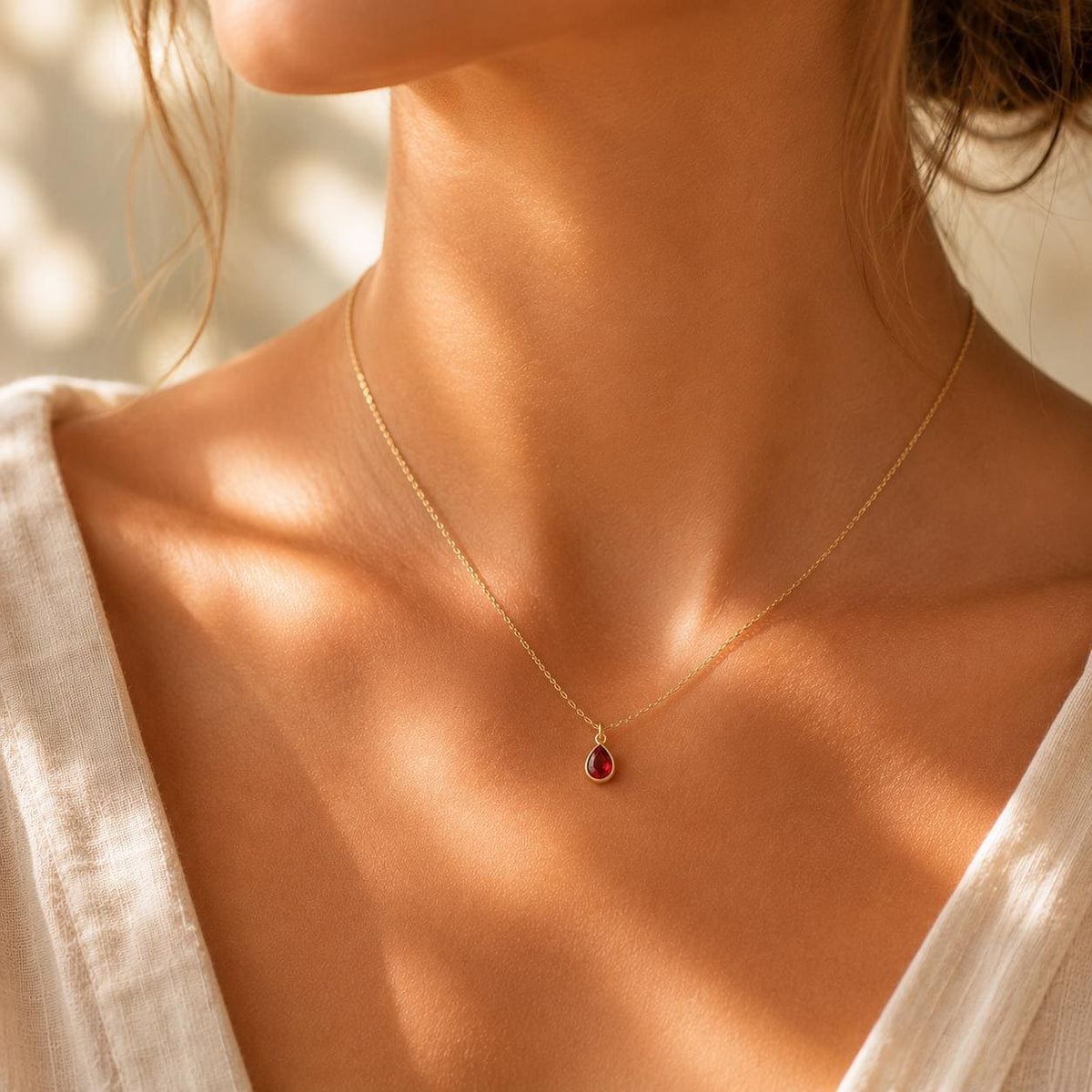 30th Birthday Birthstone Necklace | Personalized 30th Birthday Gift | Birthstone Necklace for Daughter, Granddaughter or Niece