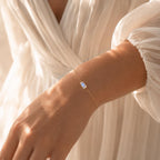 Ethereal Moonstone Bracelet, Gold Filled, June Birthstone, Minimalist Bridal Jewelry