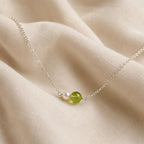 Carry Me With You Necklace – Long Distance Friendship Gift, Best Friend Two Birthstone Necklace, Distance Jewelry for Sister or Daughter