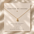 Pet Memorial Necklace, Forever My Friend, Dog Loss Gift, Cat Memorial Jewelry, Pet Sympathy Gift, Remembrance Necklace, Pet Loss Gift