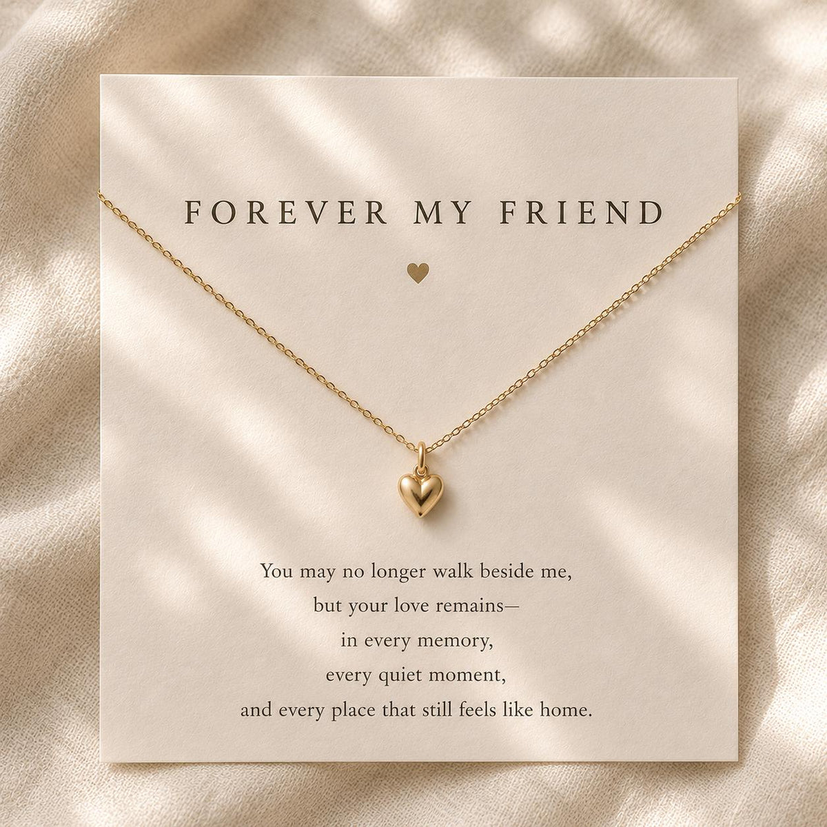 Pet Memorial Necklace, Forever My Friend, Dog Loss Gift, Cat Memorial Jewelry, Pet Sympathy Gift, Remembrance Necklace, Pet Loss Gift