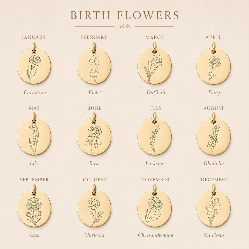 Birth Flower Memorial Necklace, The Love Remains, Personalized Remembrance Gift, Sympathy Gift, In Loving Memory Necklace, Loss of Loved One