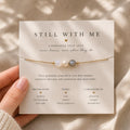 Still With Me Necklace | Memorial Gift | Sympathy Jewelry | Moonstone Pearl Labradorite Gemstones | Remembrance Jewelry Gift for Her