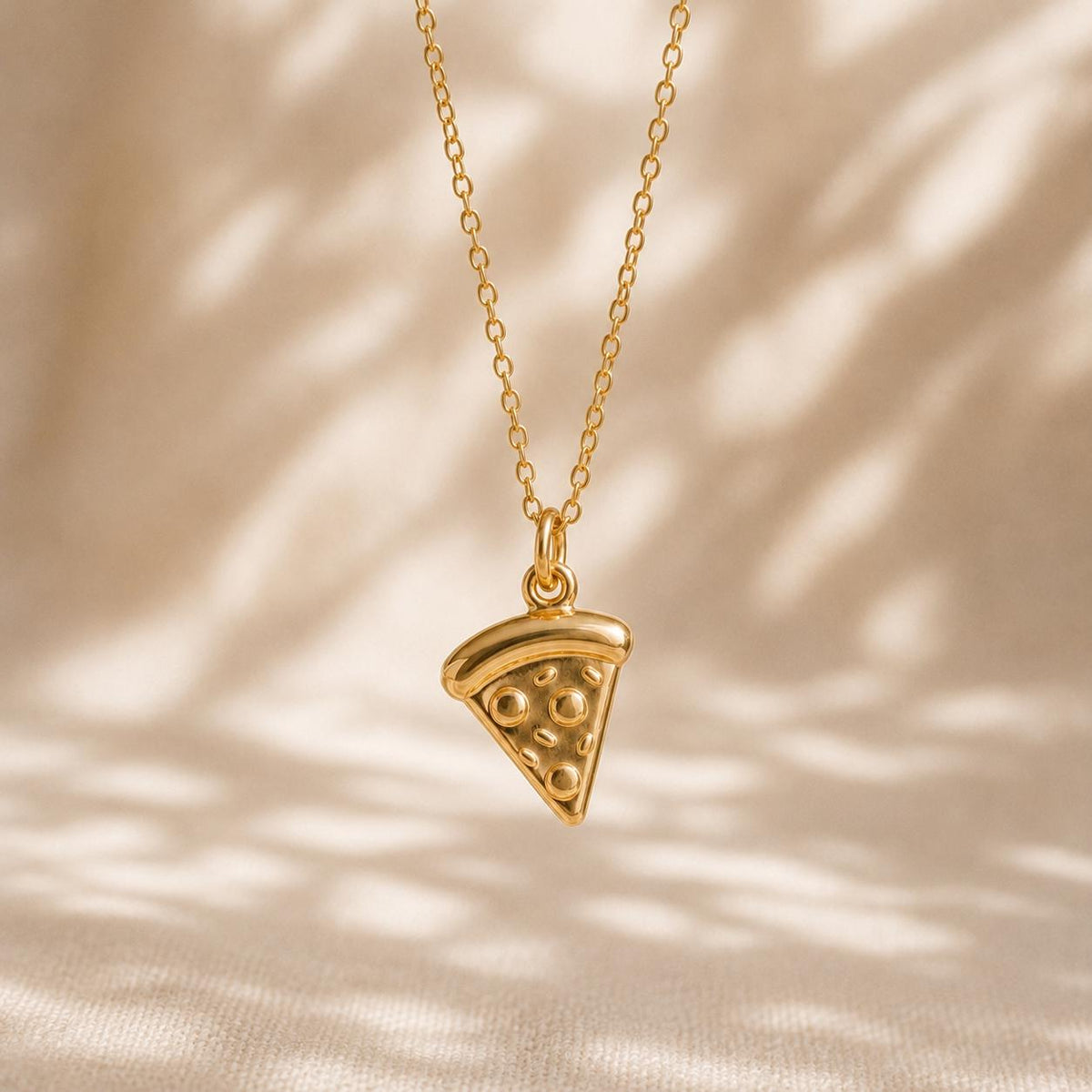 You Stole a Pizza My Heart Necklace | Waterproof Gold Pizza Slice Necklace | Pizza Lover Gift | Funny Best Friend Gift | Foodie Jewelry