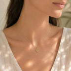 Four Leaf Clover Necklace, A Little Luck Necklace, Good Luck Gift, New Beginnings Jewelry, Graduation Gift, Lucky Charm Necklace