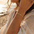Herringbone Bracelet, Flat Snake Chain, Dainty Layering Jewelry