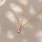 20th Birthday Birthstone Necklace | Personalized 20th Birthday Gift | Birthstone Necklace for Daughter, Granddaughter or Niece