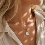 Zodiac Charm Keeper Necklace | Waterproof Gold Zodiac Necklace | Personalized Astrology Jewelry | Birth Sign Charm Necklace | Zodiac Gift