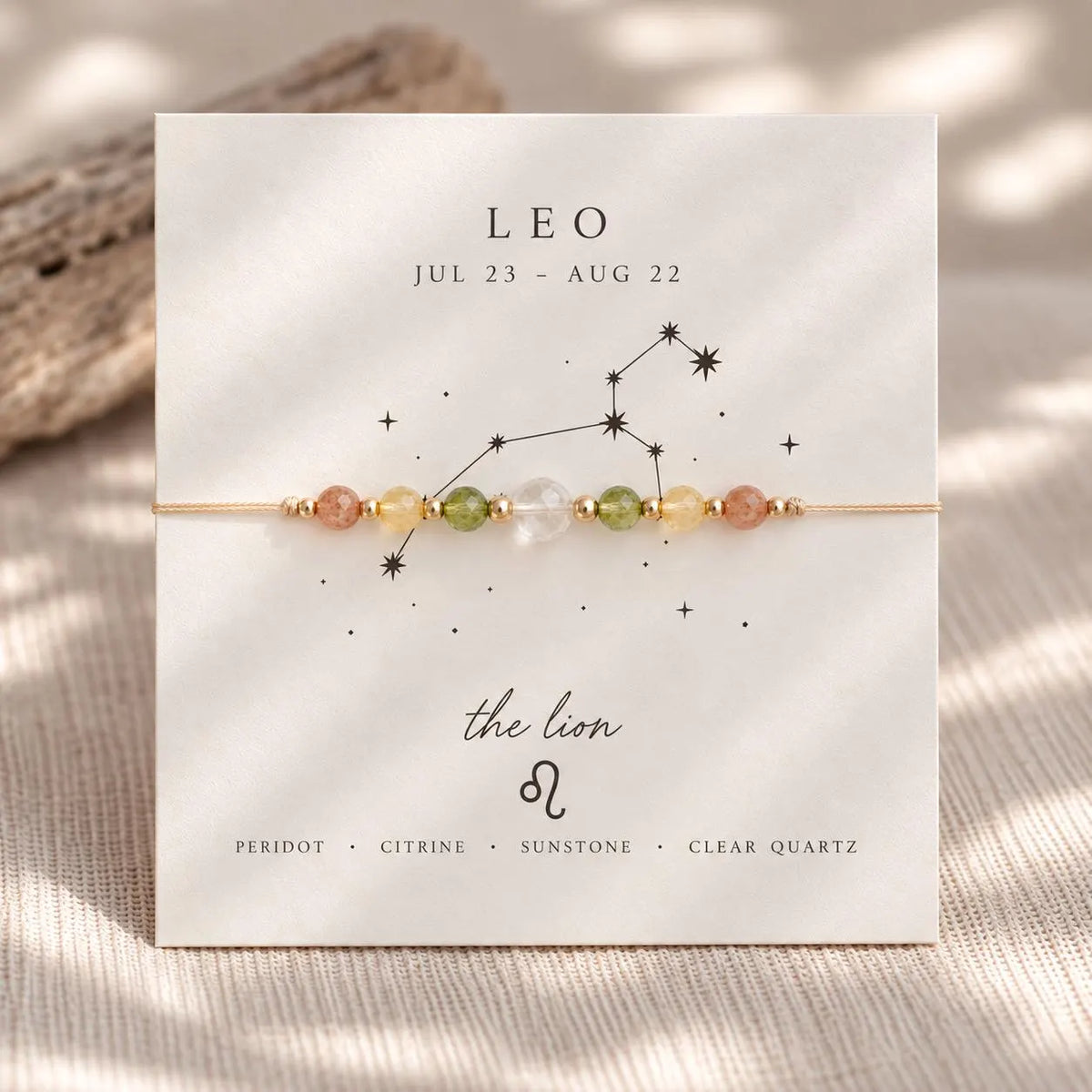 Leo Zodiac Bracelet