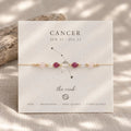Cancer Zodiac Bracelet