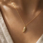 Angel Wing Memorial Necklace, Loss of Loved One Gift, Sympathy Gift, Remembrance Jewelry, A Little Piece of Heaven Necklace